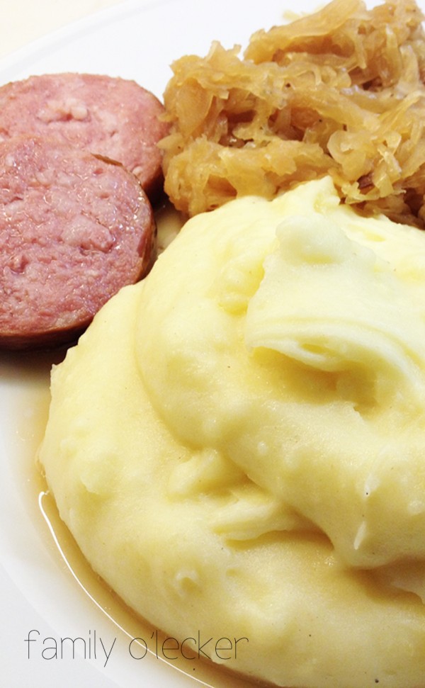Oma’s Klassiker: Sauerkraut mit Kartoffelpüree